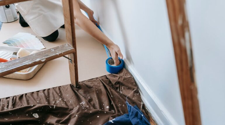 services professionnels de peinture intérieure pour transformer et embellir votre espace de vie avec des finitions de qualité.