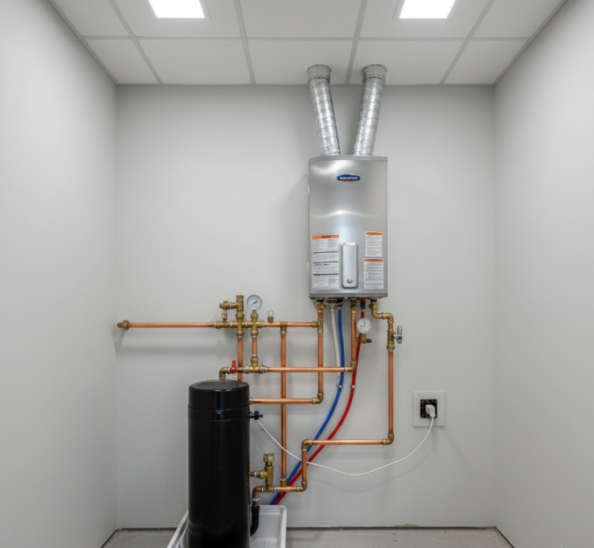 Pose de chauffe-eau